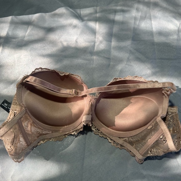 Elegant Lace Underwire Bra - Brown 36 c - Picture 6 of 8